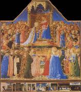 Fra Angelico The Coronation of the Virgin oil painting